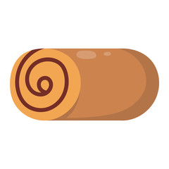 Sweet cake isolated on white. Traditional sweet cake holliday vector. Cake food sweet vector. Food fresh cake isolated