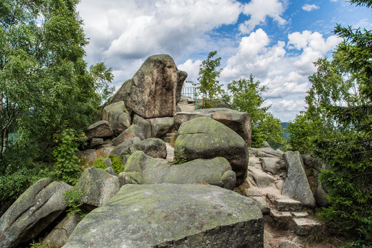 Auf der Feigenbaumklippe; Naturpark Harz