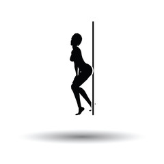 Stripper night club icon