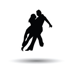 Dancing pair icon