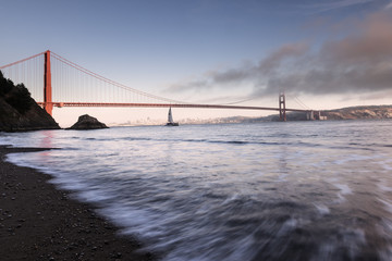 Golden Gate Bridge at Kirby Cove