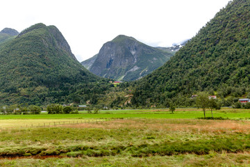 Fototapeta premium Fjaerland