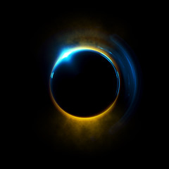 Abstract ring background with luminous swirling backdrop. Glowing spiral. The energy flow tunnel.
Shine round frame with light circles light effect. Glowing cover. Space for your message.