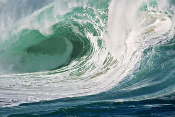 Empty Wave - Waimea Bay Shorebreak, Oahu, Hawaii