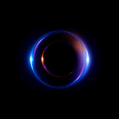 Abstract ring background with luminous swirling backdrop. Glowing spiral. The energy flow tunnel.
Shine round frame with light circles light effect. Glowing cover. Space for your message.
