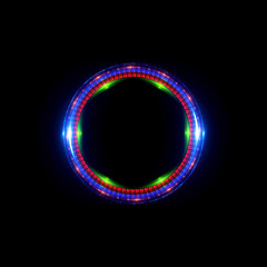 Abstract ring background with luminous swirling backdrop. Glowing spiral. The energy flow tunnel.
Shine round frame with light circles light effect. Glowing cover. Space for your message.