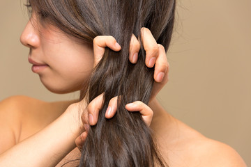 Fototapeta premium ヘアダメージ