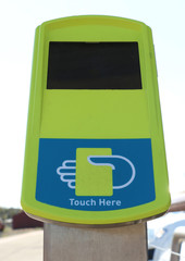 public transport automatic customer ticketing validation point