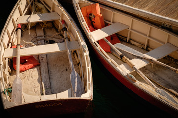 Fototapeta na wymiar Rowboats