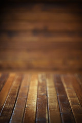 Dark wooden background