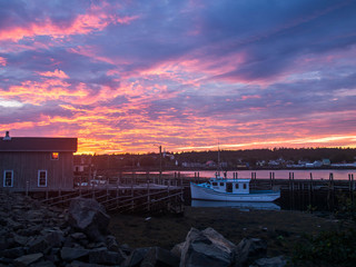 Sunset Nova Scotia Canada 