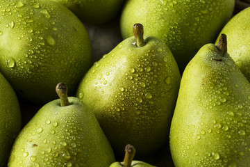 Raw Green Organic Danjou Pears