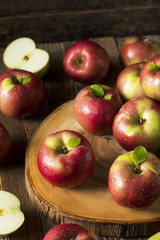 Raw Organic Red Mcintosh Apples