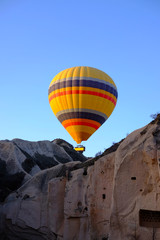 hot air balloon at Cappadocia