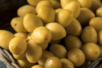 Raw Organic Golden Fresh Young Dates