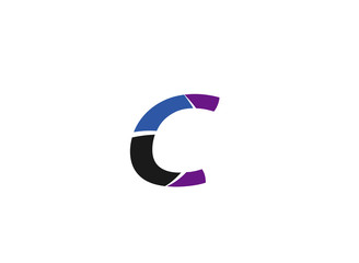 Letter C logo. Creative concept icon
