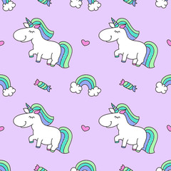 unicorns and rainbows