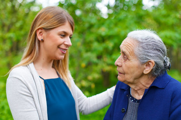 Spending time with grandma