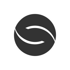 S letter logo design