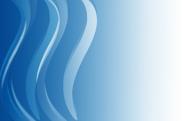 Blue wavy background