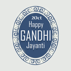 Gandhi Jayanti.