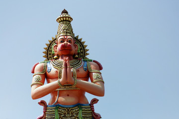Fototapeta premium Statute of Hindu God Hanuman