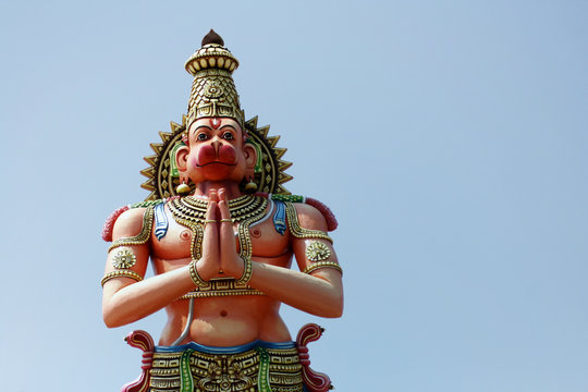 Statute of Hindu God Hanuman