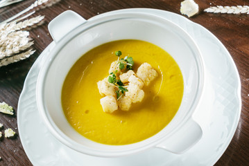 pumpkin cream soup