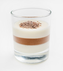 chocolate panna cotta
