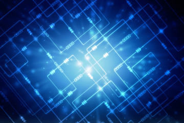 Background conceptual image of digital 3d icons