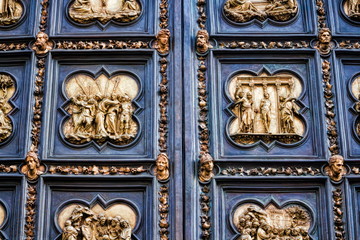 Florenz, Baptisterium Nordportal