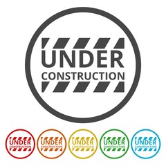 Under construction sign