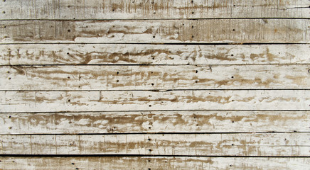 Close up of brown wooden fence panels