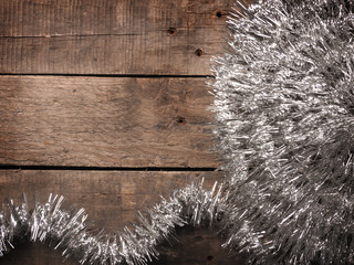 Silver Christmas decoration