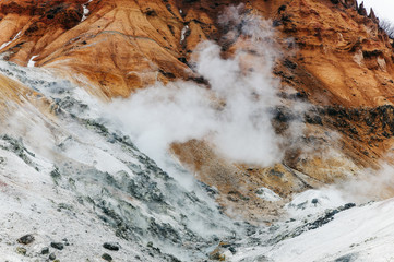  Jigokudani, Hell valley, Hokkaido, Japan