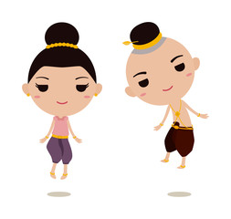 Thai ghost, Kuman Thong on Halloween