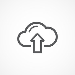 Cloud storage icon