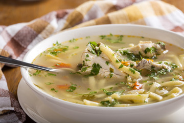 Chicken noodle soup