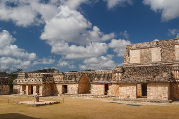 Ruins of the ancient Mayan city of Uxmal, Mexico