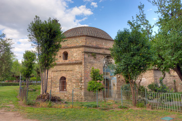Bey Hamam, Ottoman bathhouse located along Egnatia street in Thessaloniki, Macedonia, Greece.
