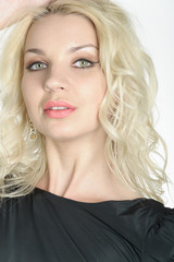 young blonde women portrait