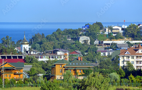 \"Поселок Головинка (Сочи, Лазаревский район). Вид города\" Stock photo ...