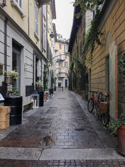 Fototapeta na wymiar Quaint Italian Street