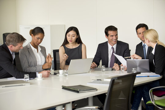 Executives in meeting