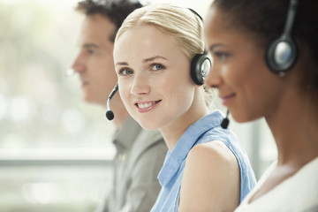 Working in call center