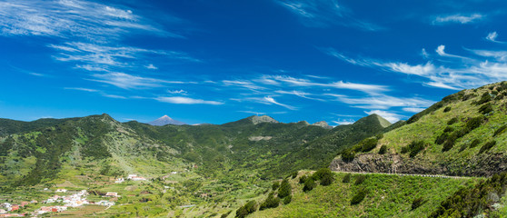 Fototapeta na wymiar Tenerife Panoramic Landscape