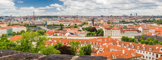 City of Prague Panoramic View
