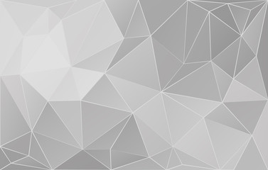 Abstract Gray Vector Background With Triangles
