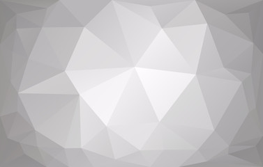 Abstract Gray Vector Background With Triangles
