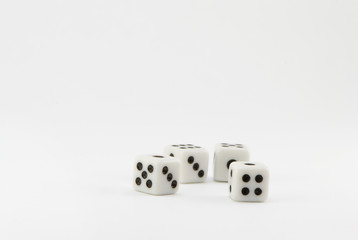 The choice of concept on a white background